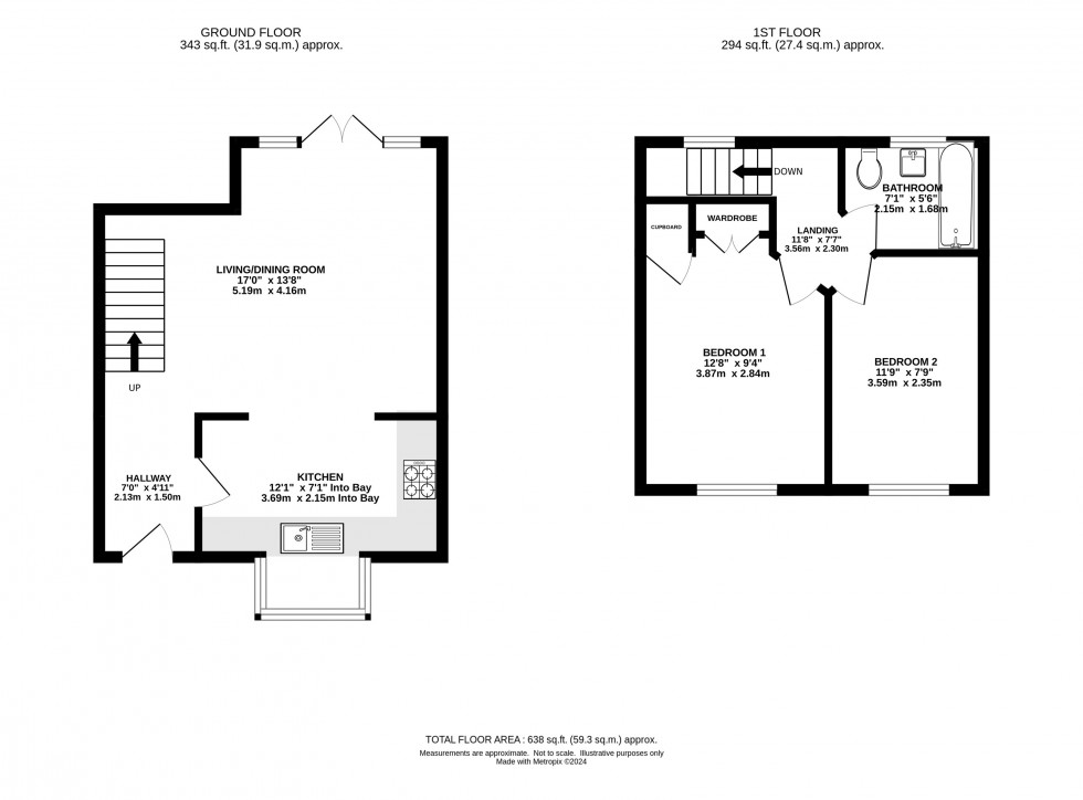 Floorplan for Govan Street, Northenden