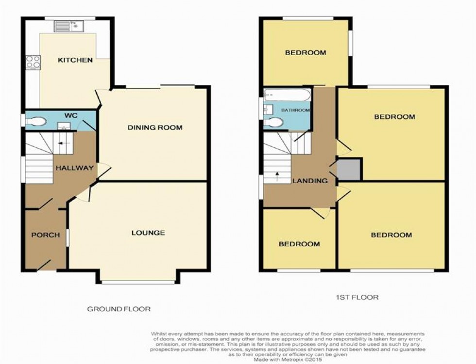 Floorplan for Kingsleigh Road, Heaton Mersey