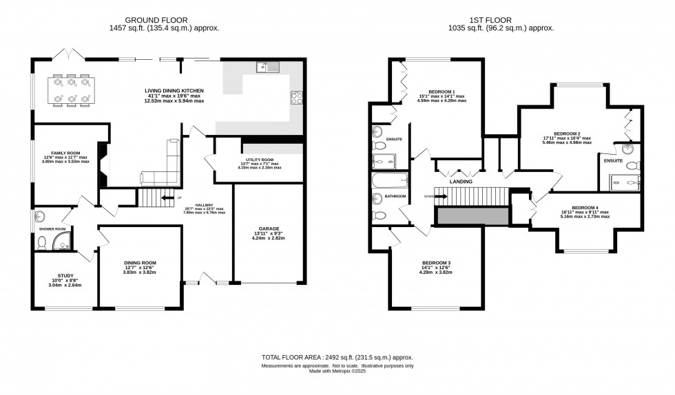 Floorplan for Egerton, High Legh, Knutsford