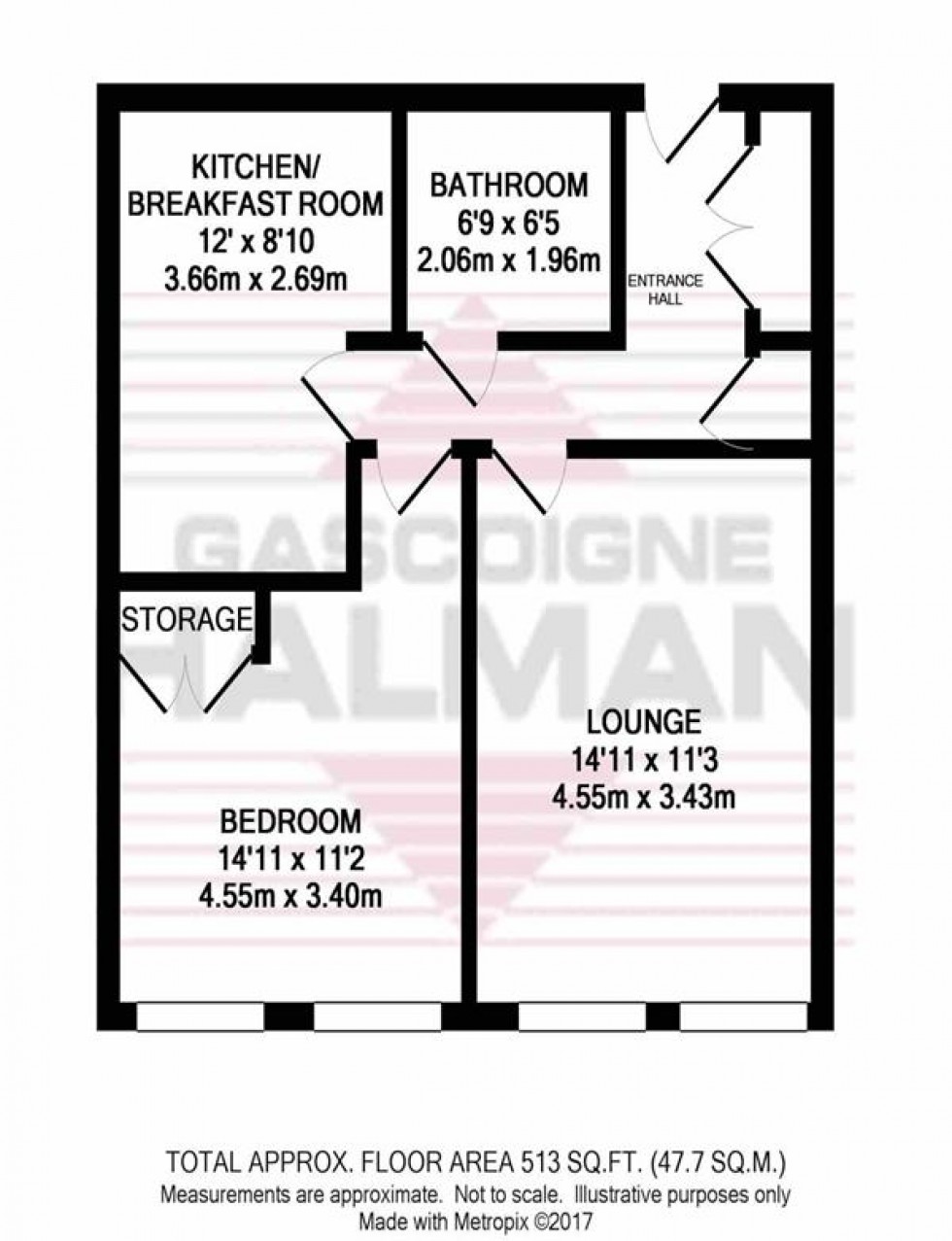 Floorplan for Northenden Road, Sale
