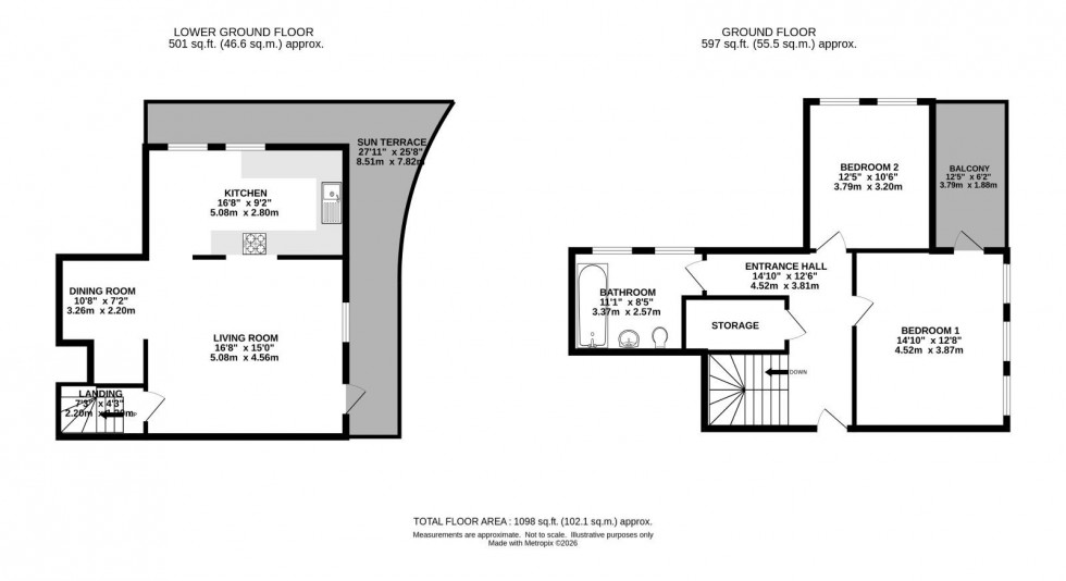 Floorplan for Larke Rise, Didsbury