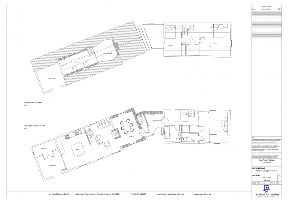 Floorplan for Eaton Lane, Cotebrook, Tarporley