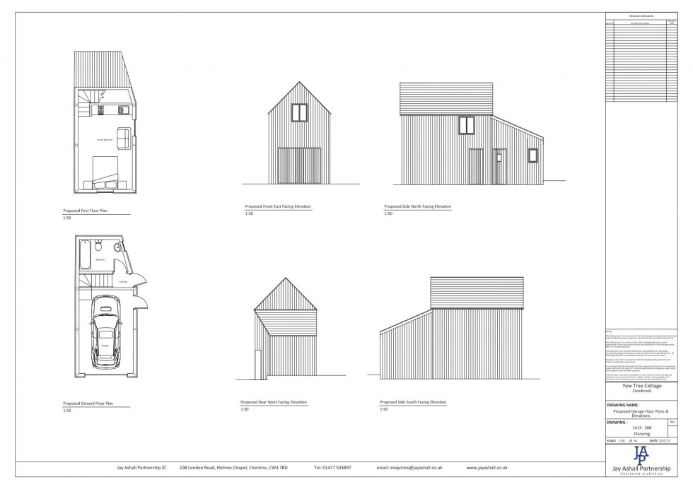 Floorplan for Eaton Lane, Cotebrook, Tarporley