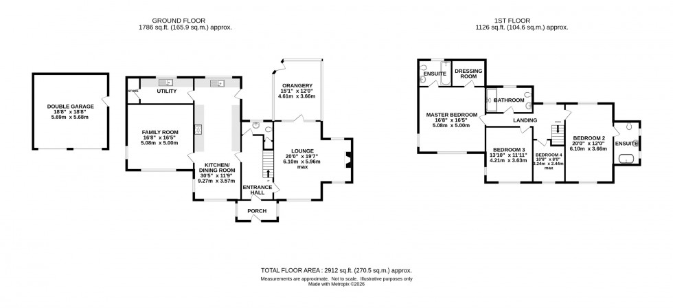Floorplan for Gunco Lane, Butley Town, Macclesfield
