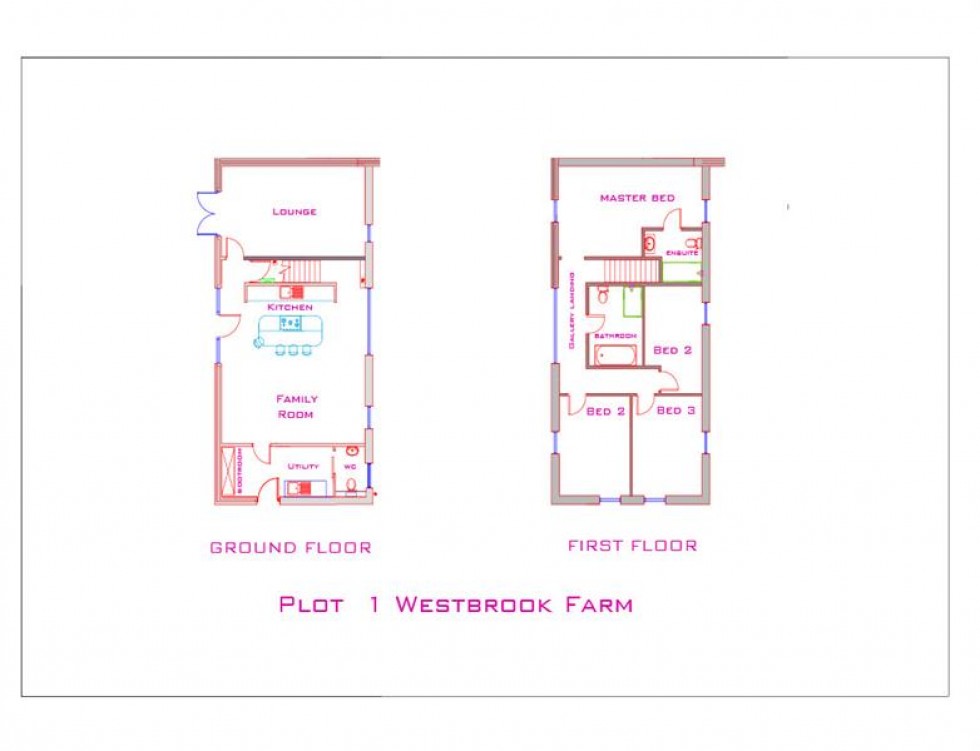 Floorplan for Hollow Lane, Kingsley, Frodsham