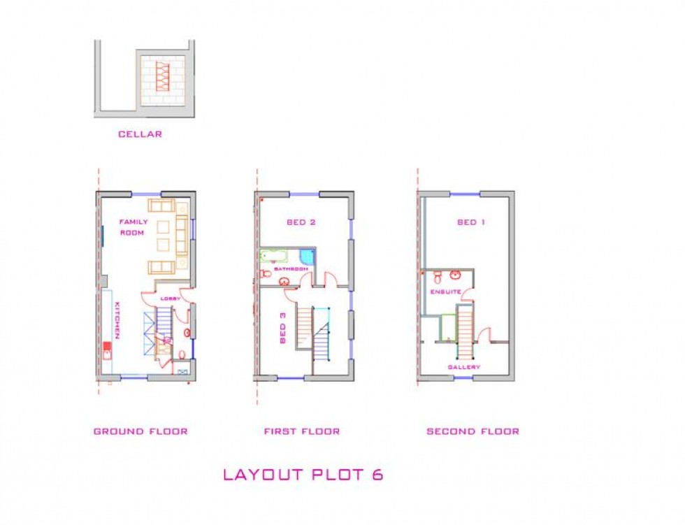 Floorplan for Hollow Lane, Kingsley, Frodsham