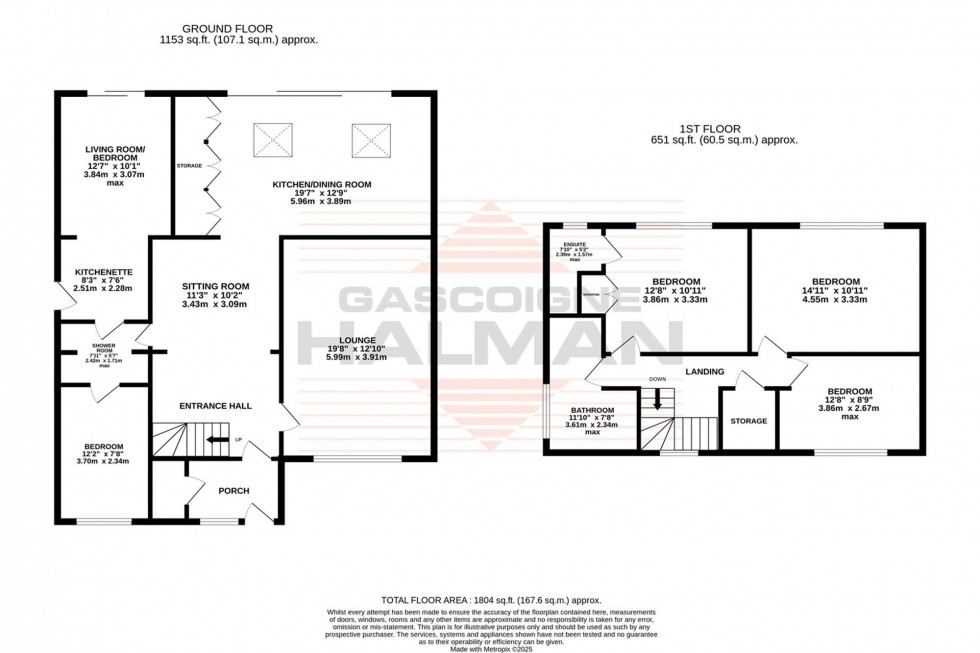 Floorplan for New Forest Road, Manchester, M23