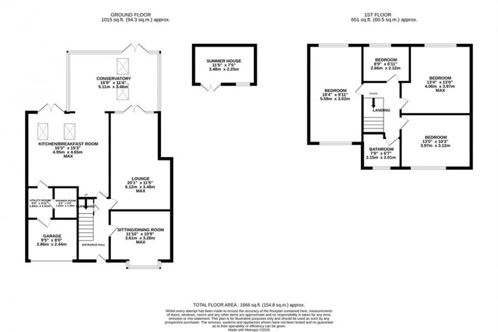 Floorplan for Hilton Road, Poynton