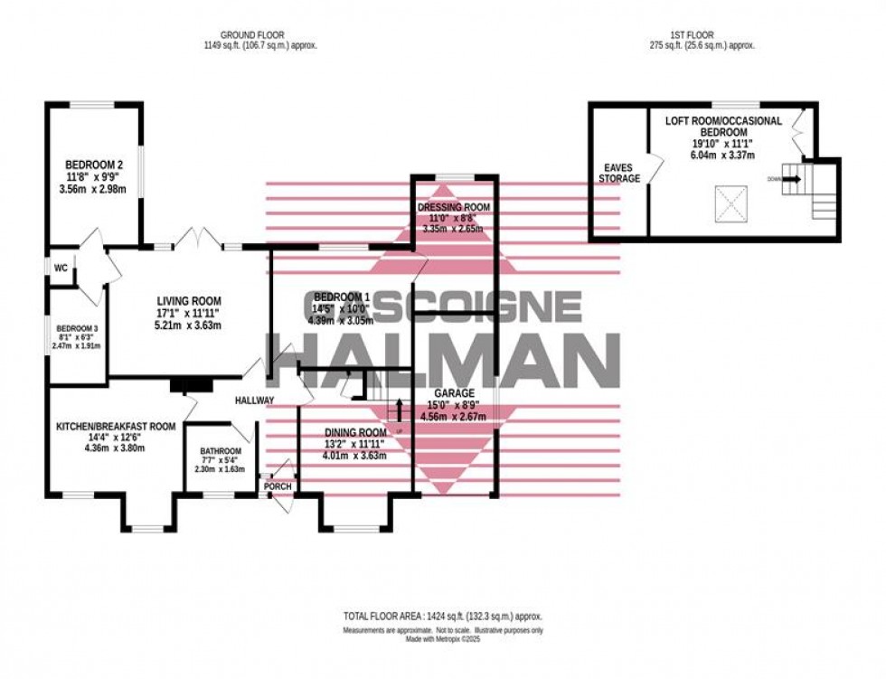 Floorplan for Victoria Way, Bramhall