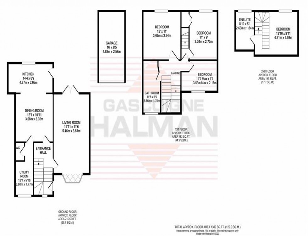Floorplan for Marrick Avenue, Cheadle