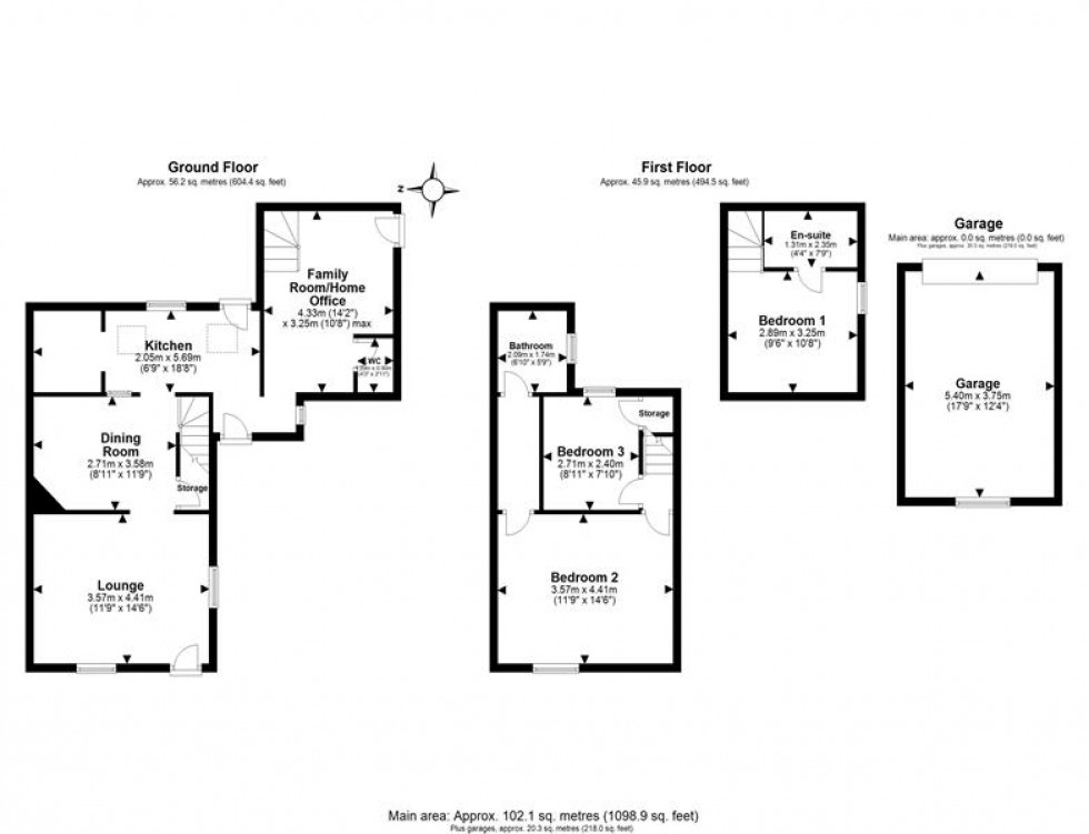 Floorplan for Robin Hood Lane, Helsby, Frodsham