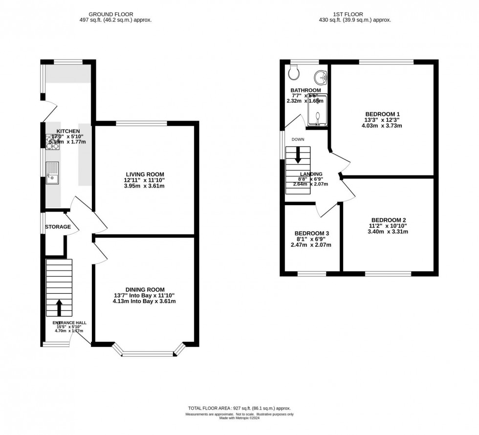 Floorplan for Egerton Road South, Chorlton