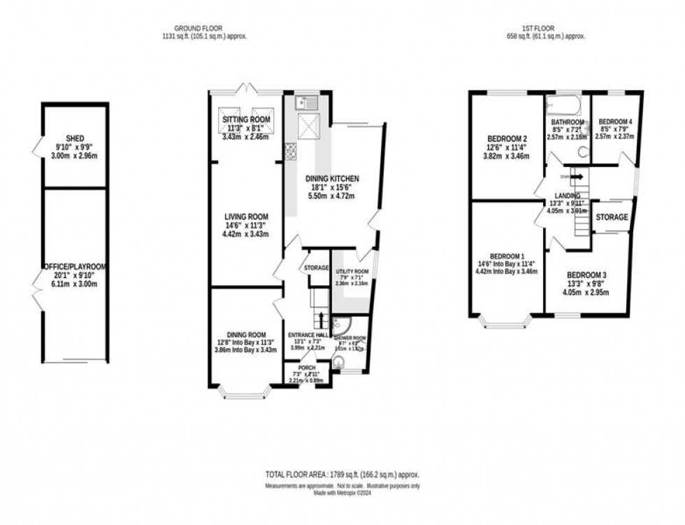 Floorplan for Mellington Avenue, Didsbury