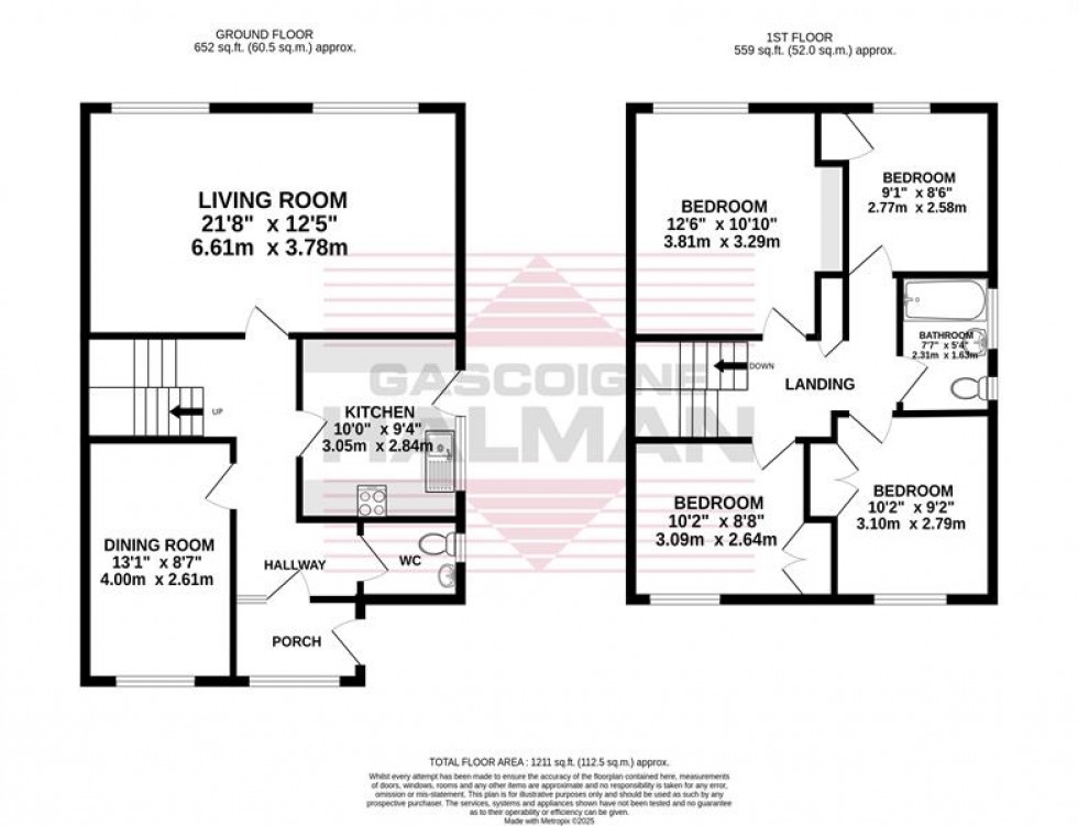 Floorplan for Buttermere Road, Gatley, Stockport