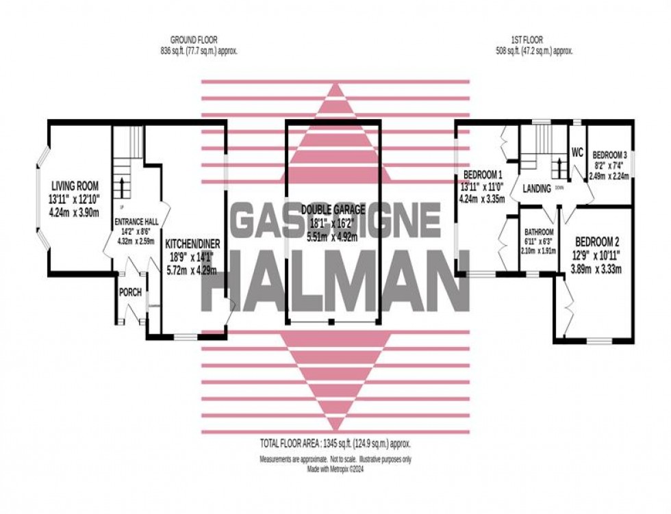 Floorplan for Handley Road, Bramhall, Stockport