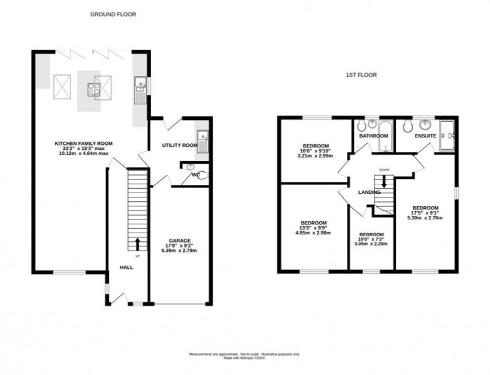Floorplan for Horse Fair Avenue, Chapel-En-Le-Frith, High Peak