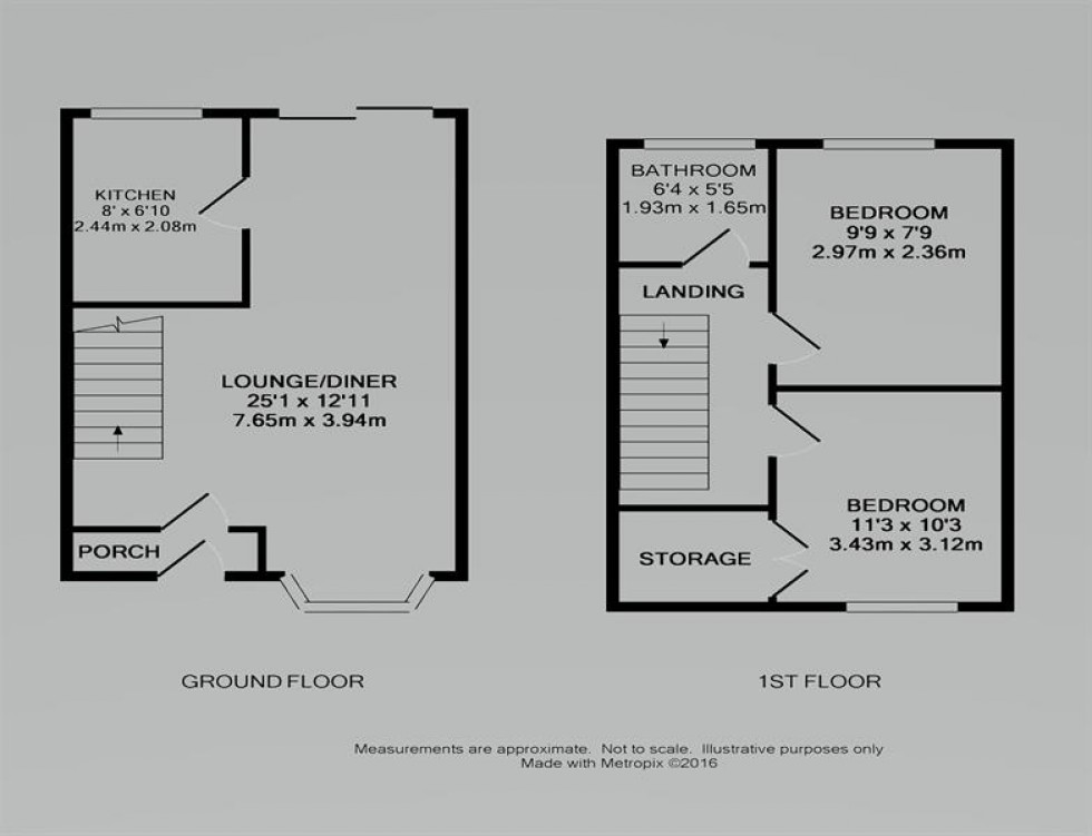 Floorplan for Petworth Close, Manchester