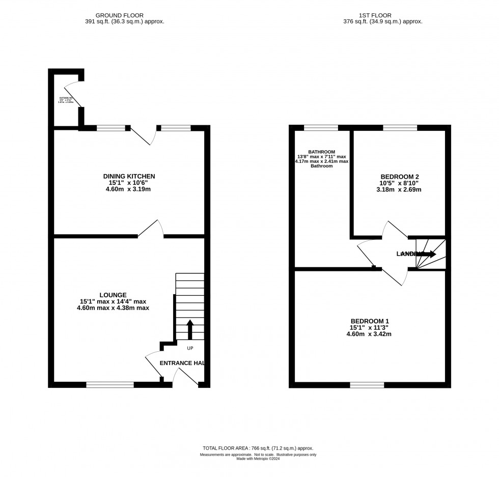 Floorplan for Carlisle Street, Alderley Edge
