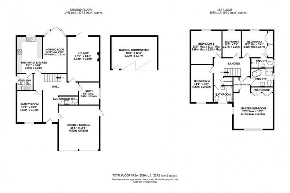 Floorplan for Redshank Drive, Macclesfield