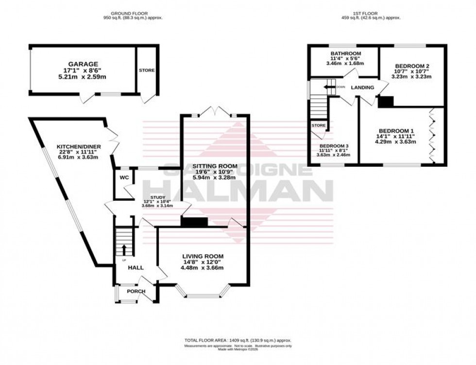 Floorplan for Syddal Green, Bramhall