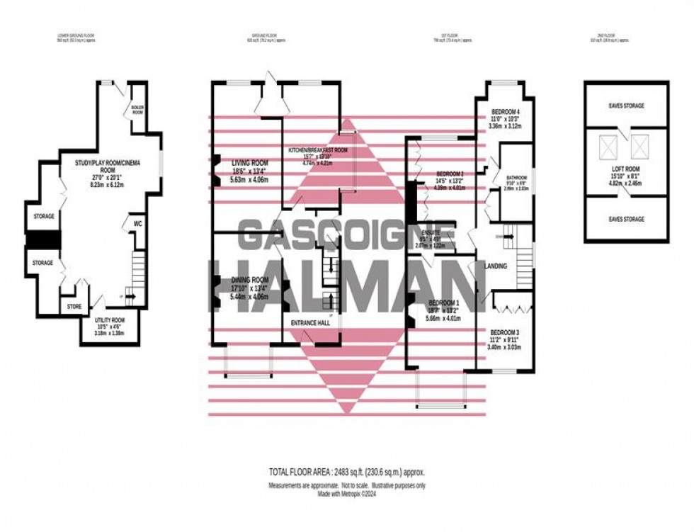Floorplan for Lees Road, Bramhall, Stockport