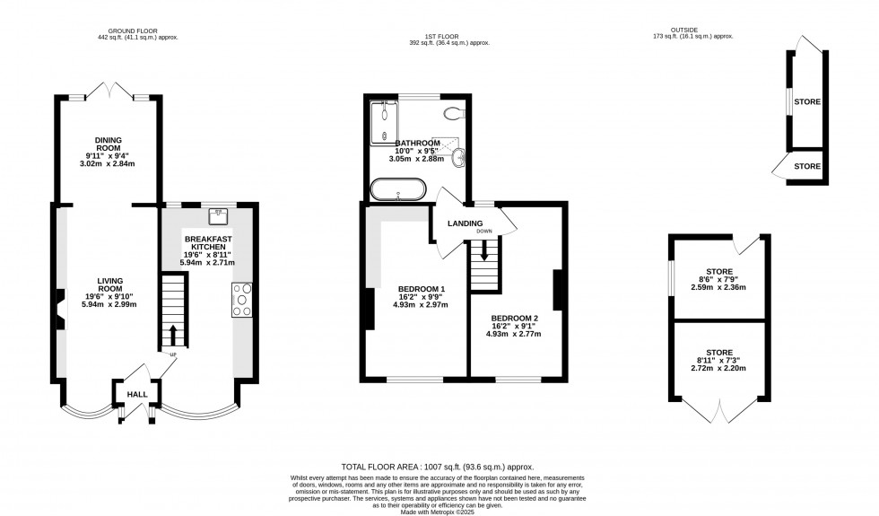 Floorplan for Gravel Lane, Wilmslow