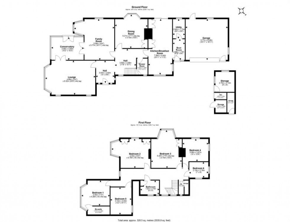 Floorplan for Bates Lane, Helsby, Frodsham