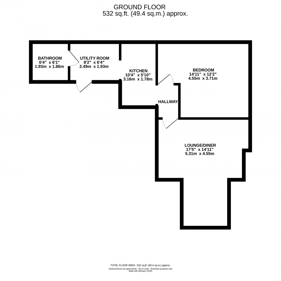 Floorplan for Regent Road, Altrincham