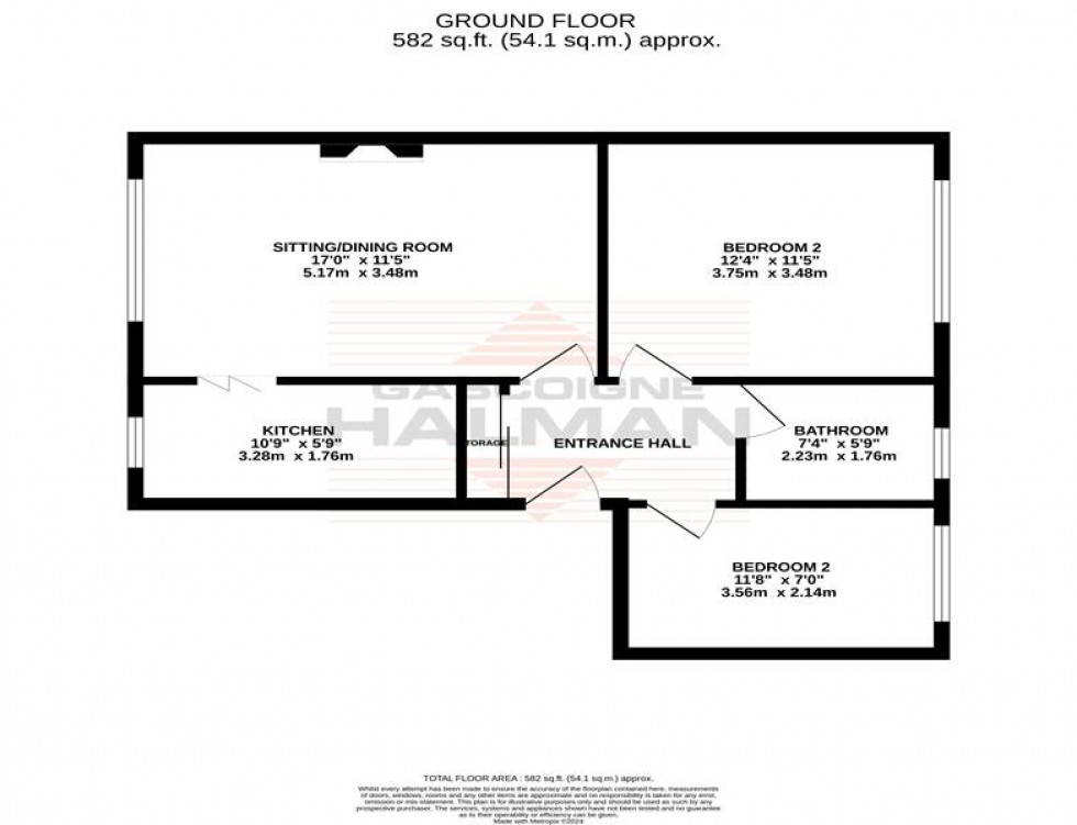 Floorplan for Rookfield Avenue, Sale