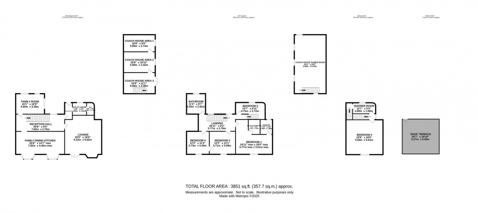 Floorplan for Woodbrook Road, Alderley Edge