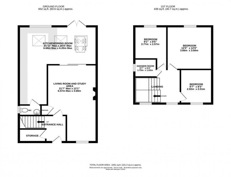 Floorplan for Salisbury Road, Altrincham