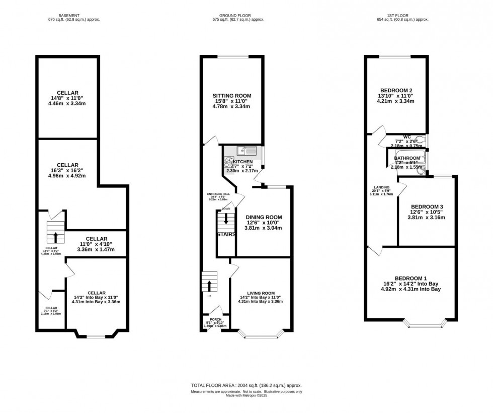 Floorplan for Oswald Road, Chorlton