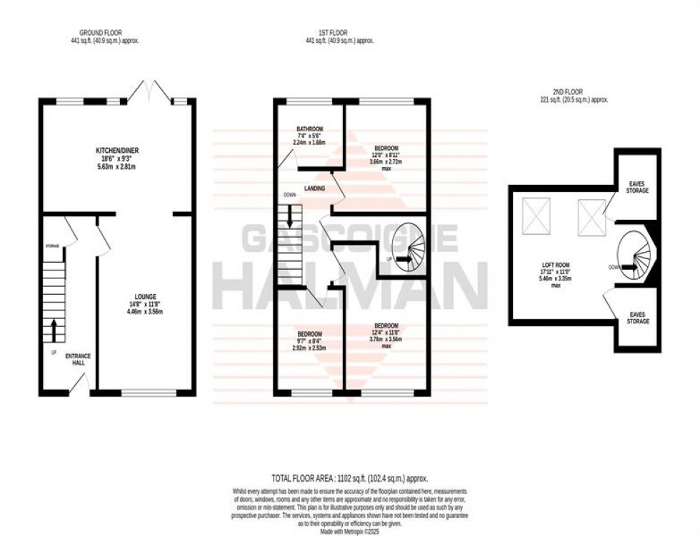 Floorplan for Sandbach Road, Sale