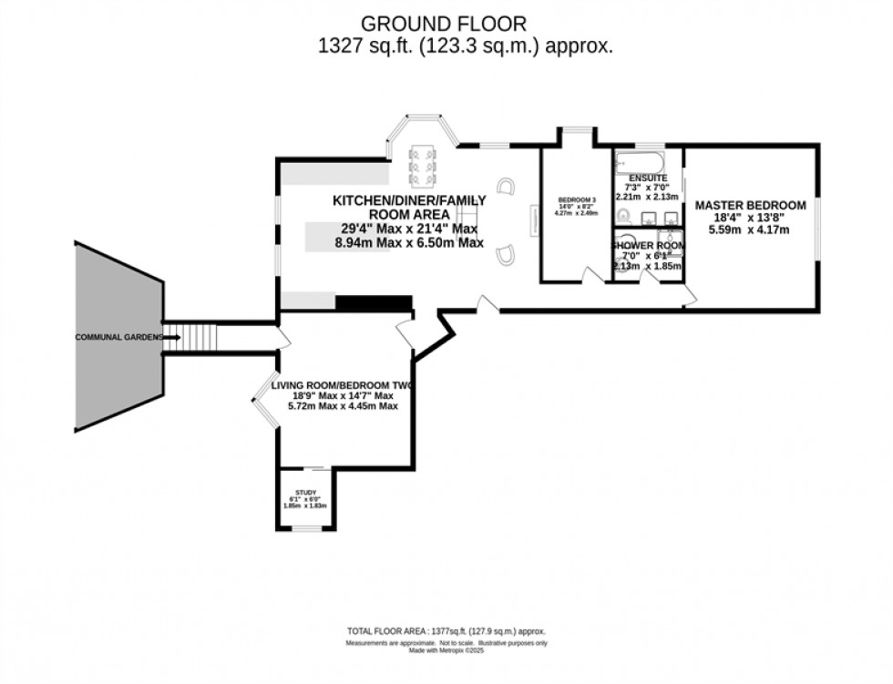 Floorplan for Struan Court, Grey Road, Altrincham