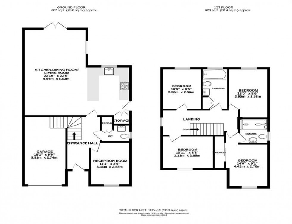 Floorplan for Maw Green Road, Crewe
