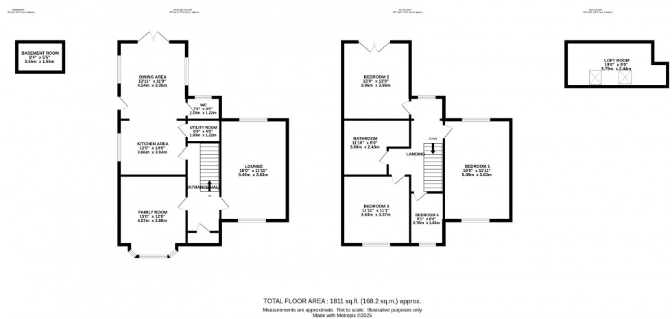 Floorplan for Higham Lane, Gee Cross, Hyde