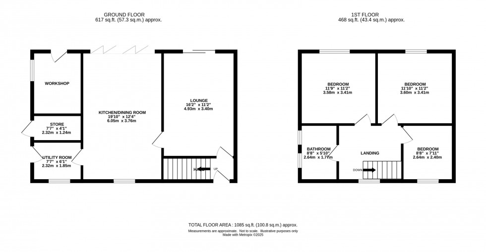 Floorplan for Hillside Grove, Marple Bridge, Stockport