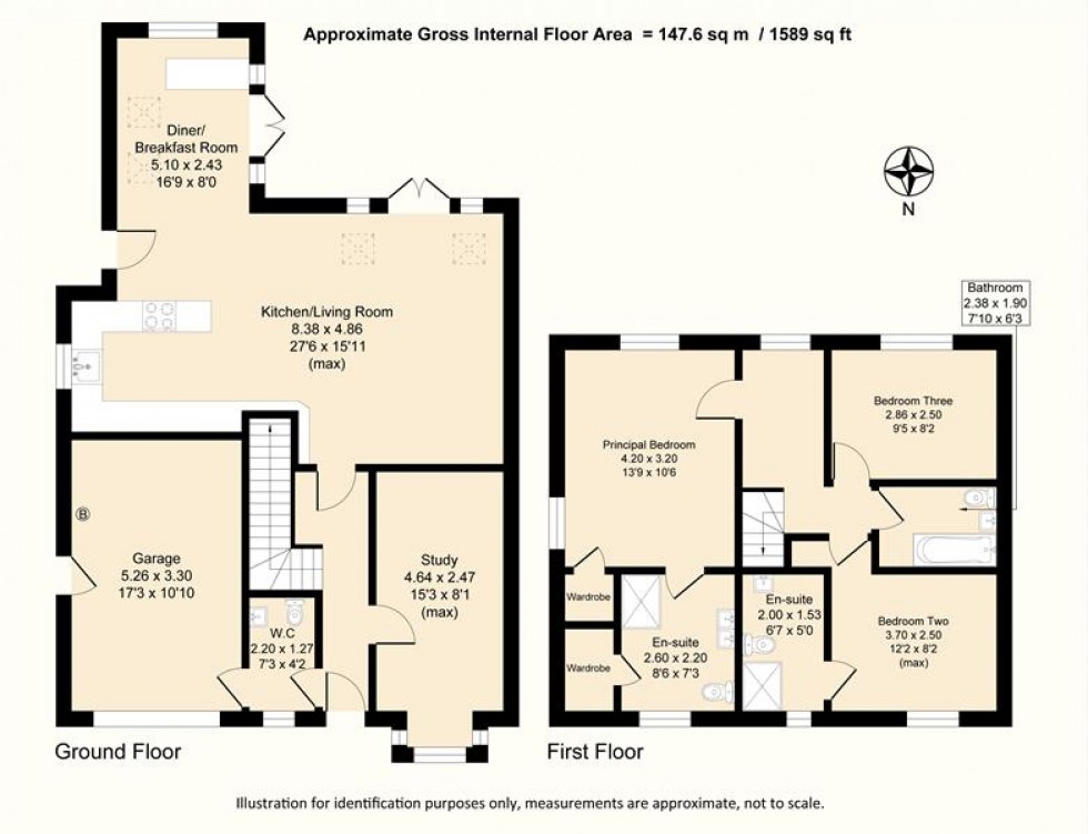 Floorplan for Ridgway Gardens, Lymm