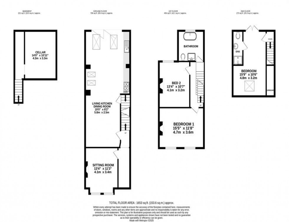Floorplan for Finchley Road, Hale, Altrincham
