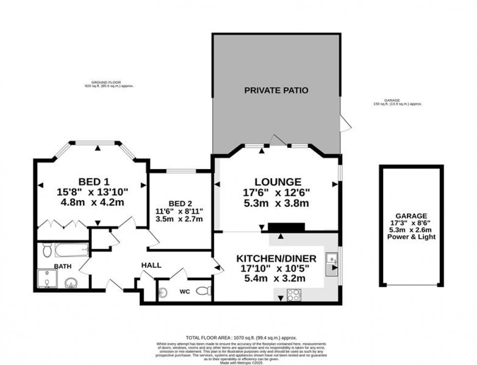 Floorplan for St. Margarets Road, Bowdon