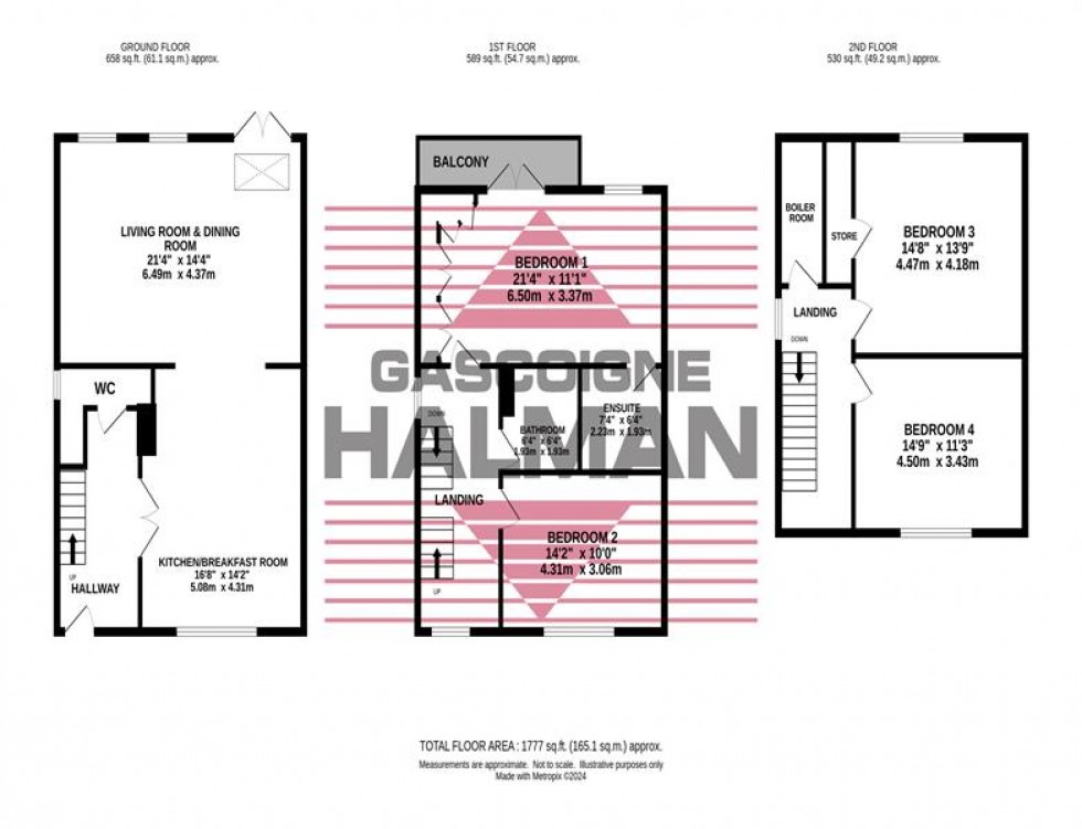 Floorplan for Bridge Lane, Bramhall