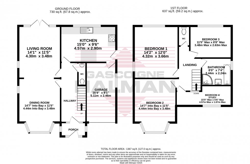 Floorplan for Kingsway, Cheadle