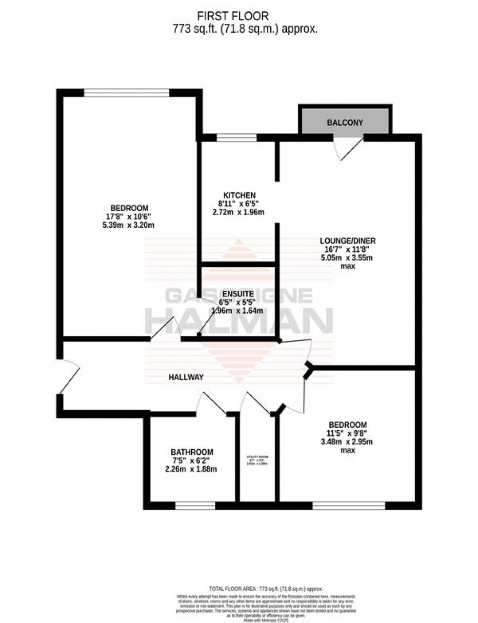 Floorplan for Waterside, Sale