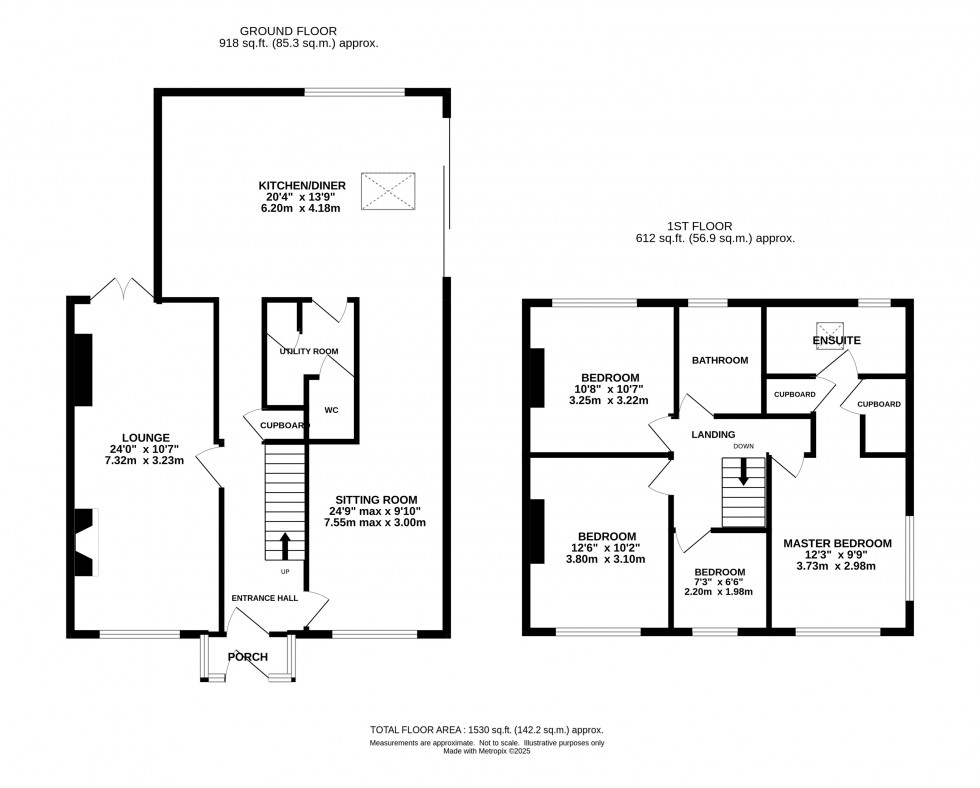 Floorplan for Thelwall New Road, Grappenhall, Warrington