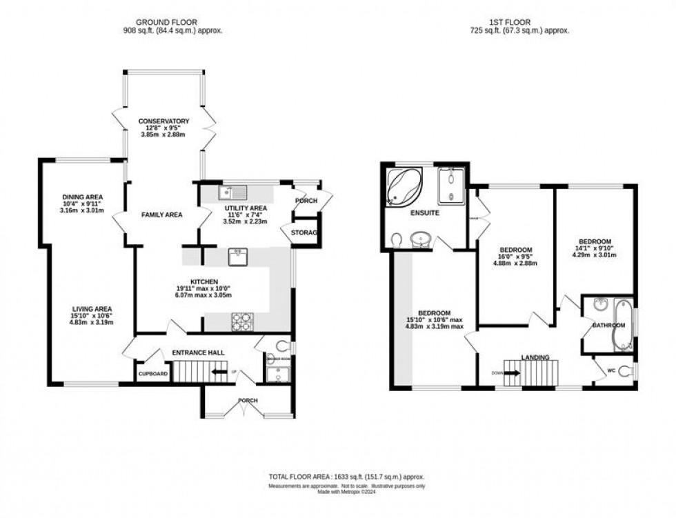 Floorplan for Mainwood Road, Timperley, Altrincham