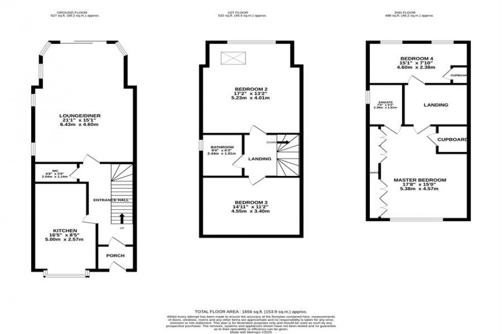 Floorplan for Abbey Court, Poynton
