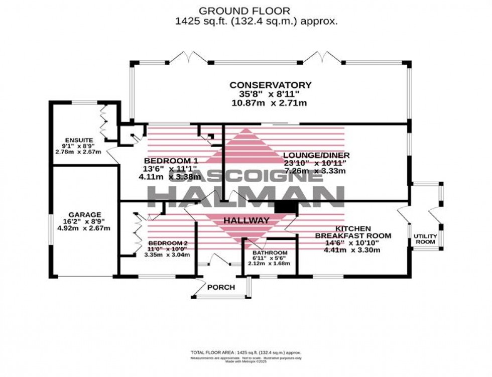 Floorplan for Roundway, Bramhall
