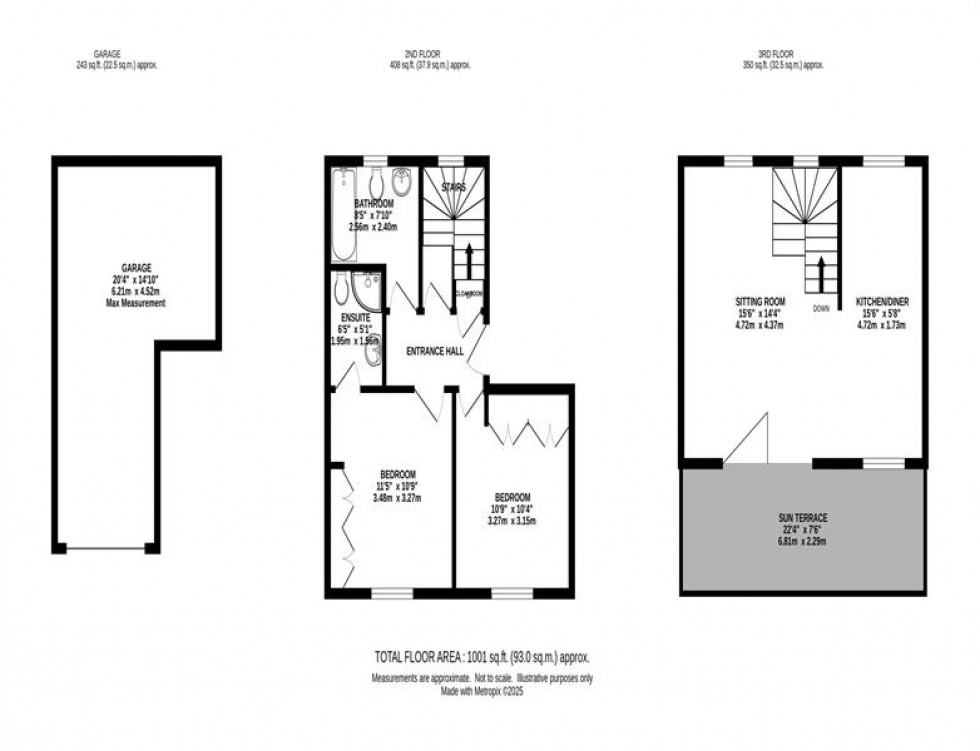 Floorplan for Dickson Wharf, Wharf Road, Whaley Bridge, High Peak
