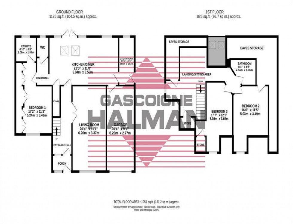Floorplan for Victoria Way, Bramhall, Stockport