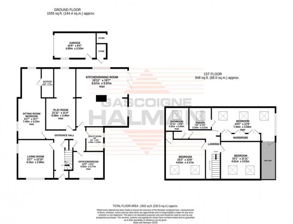 Floorplan for Glebelands Road, Sale
